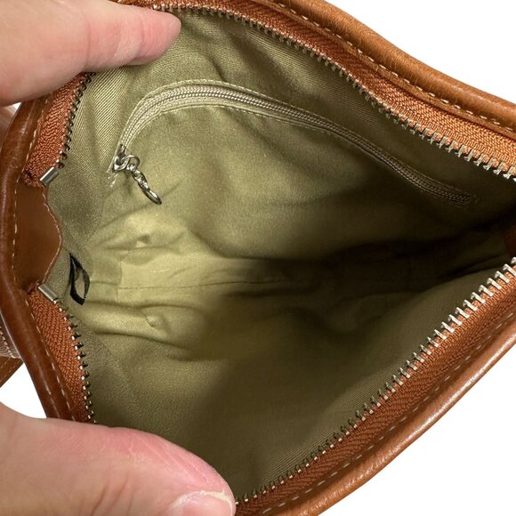 Vintage Coach Lime Green Signature Crossbody Bag Y2K - Picture 7 of 14